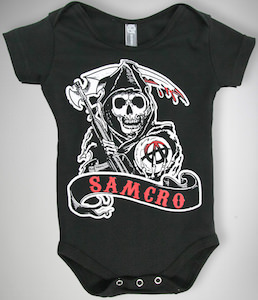 SAMCRO Reaper Baby Bodysuit