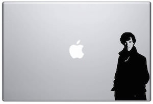 Sherlock Benedict Cumberbatch Laptop Decal