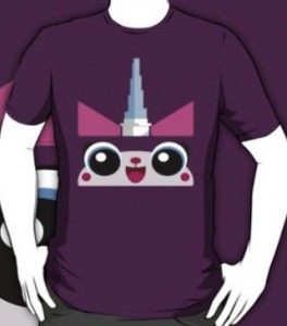 The LEGO Movie Unikitty Face T-Shirt