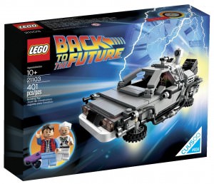 Back To The Future LEGO DeLorean