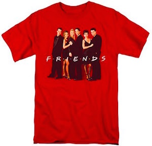 Friends Red Cast T-Shirt