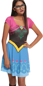 Princess Anna Adult Size Costume Dress