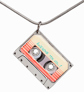 Guardians of the Galaxy Mix Tape Pendant Necklace