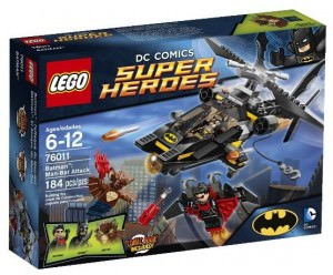 Batman Helicopter Man-Bat Attack LEGO Set