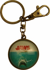 Circular Original Jaws Movie Key Chain