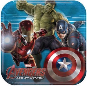 Avengers Age Of Ultron Paper Plates