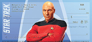 Star Trek Captains Personal Checks