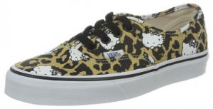 Hello Kitty Leopard Print Vans Unisex Sneakers