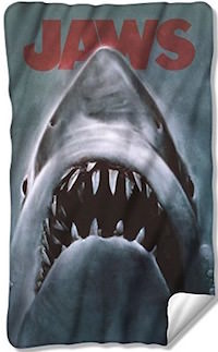 Jaws Fleece Blanket