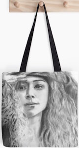Helena Portrait Tote Bag