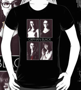 Orphan Black 4 girls t-shirt