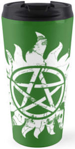 Supernatural Anti Possession Travel Mug