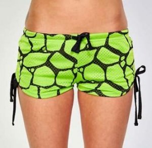 TMNT Turtle Shell Mesh Shorts