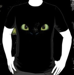 How to Train Your Dragon Toothless Big Face T-Shirt