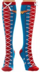 Wonder Woman Laced Up Socks