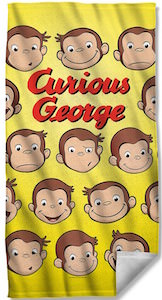 Curious George Beach Towel