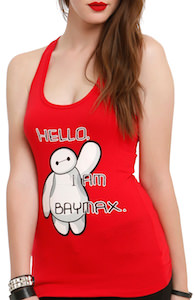 Big Hero 6 Hello I Am Baymax Tank Top