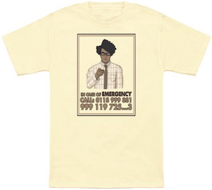 IT Crowd Emergency Call t-shirt