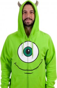 Mike Wazowski Hoodie With Horns