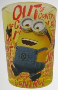 Minion Out Of Control Shot Glass