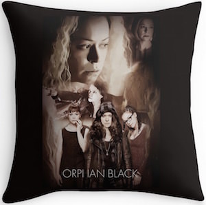 Orphan Black The Girls Throw Pillow