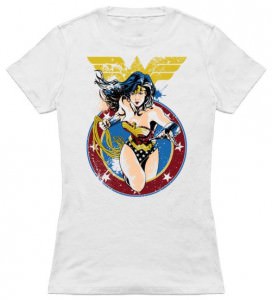 Strong Retro Wonder Woman T-Shirt