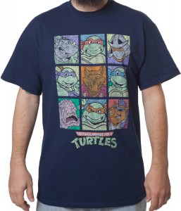 TMNT Retro Characters T-Shirt