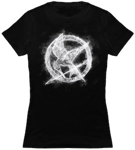 The Hunger Games Smoking Mockingjay T-Shirt