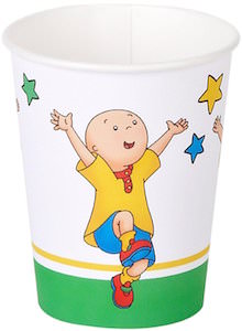 Caillou Paper Party Cups