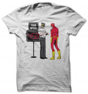 Flash Caught In A Speed Trap T-Shirt