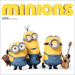 2016 Minions Wall Calendar