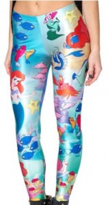 The Little Mermaid Under The Sea Leggings