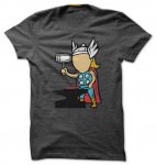 Thor Part Time Job Metal Factory T-Shirt