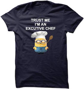 Minion Trust Me I'm An Excutive Chef T-Shirt