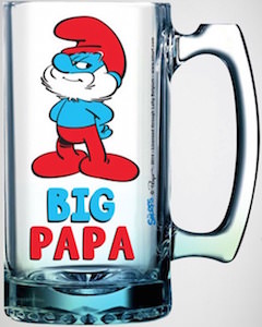 Papa Smurf Beer Stein
