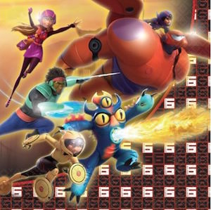 Big Hero 6 Party Napkins