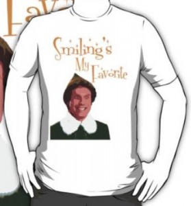 Buddy The Elf Smilings My Favorite T-Shirt