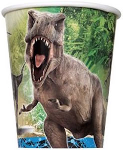 Jurassic World Paper Party Cups