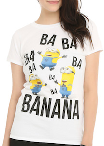 Ba Ba Ba Banana Minion women's T-Shirt