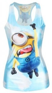 Minion Beemed Up Tank Top