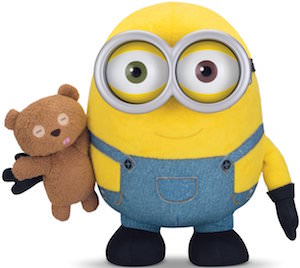 Plush Minion Bob And His Teddy Bear