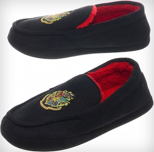 Harry Potter Hogwarts Moccasin Style Slippers