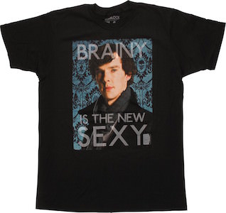 Sherlock Holmes Brainy Is The New Sexy T-Shirt