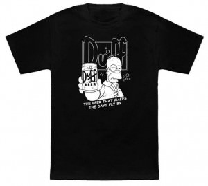 Simpsons Duff Beer Ad T-Shirt