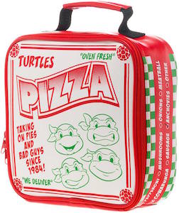 Teenage Mutant Ninja Turtles Pizza Box Style Lunch Box