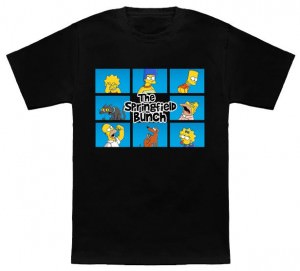 The Simpsons Springfield Bunch T-Shirt