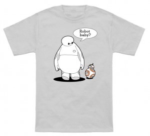 Baymax BB-8 Robot Baby T-Shirt