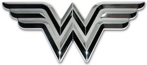 Wonder Woman Logo Car Emblem