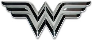 Wonder Woman Logo Car Emblem