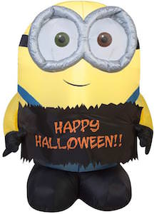 Minion Halloween Outdoor Inflatable
